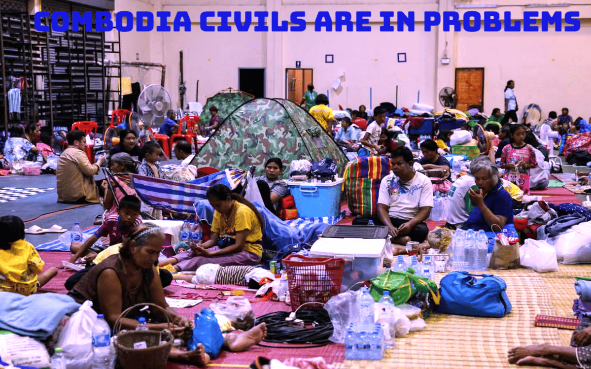 Due to the Cambodia-Thailand border Conflict, the Civilians Became Victims of War in 2025 